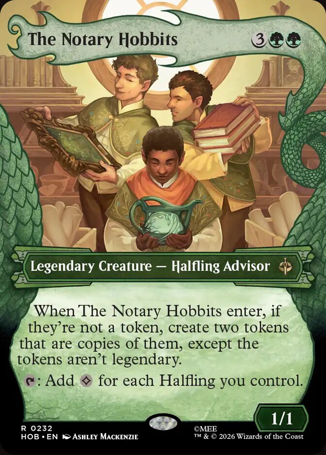The Notary Hobbits 232 (The Hobbit)  - Showcase | Chromatic Games