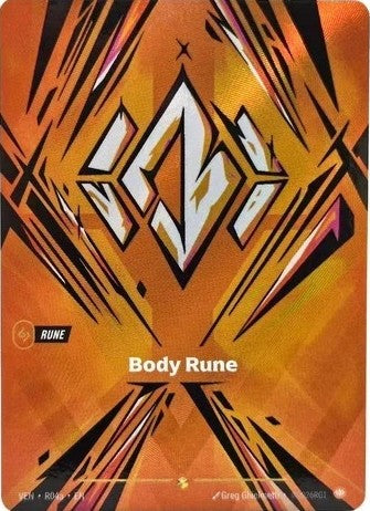 Body Rune R04a (Vendetta)  - Foil | Chromatic Games