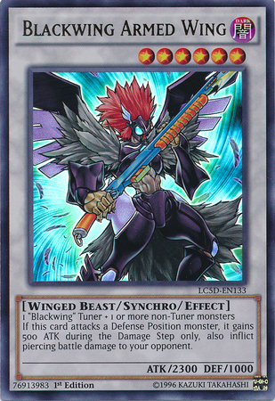 Blackwing Armed Wing [LC5D-EN133] Ultra Rare | Chromatic Games