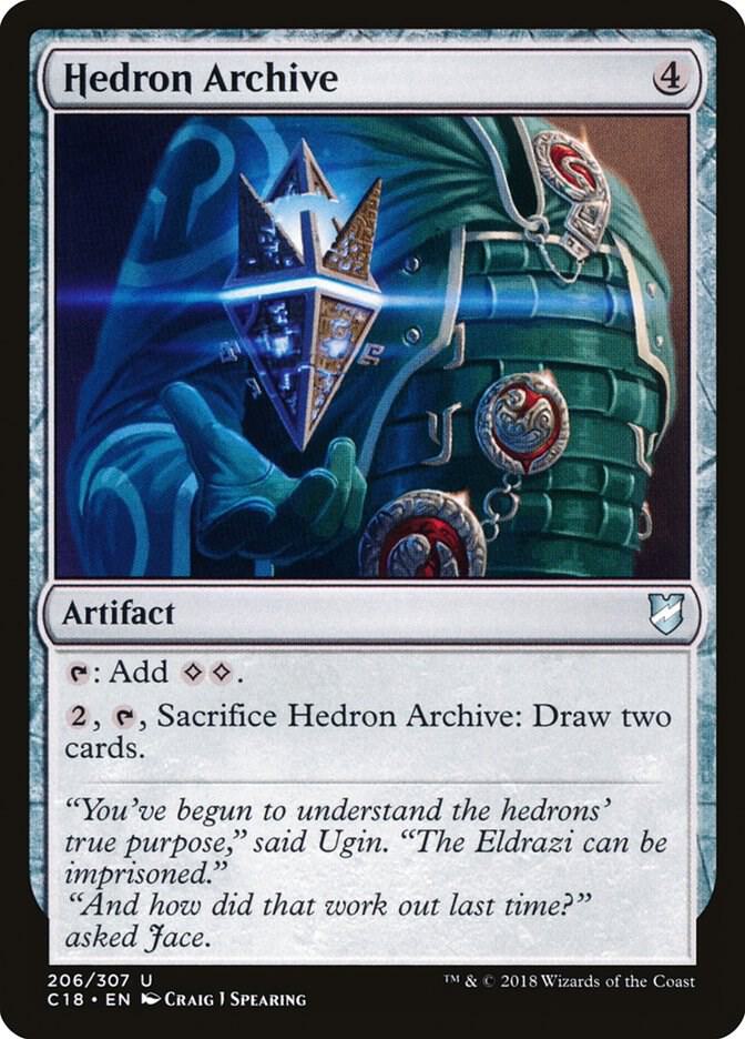 Hedron Archive 206/307 (Commander 2018)  | Chromatic Games
