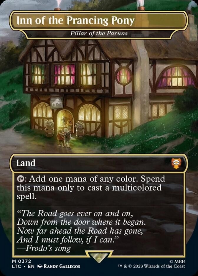 Inn of the Prancing Pony - Pillar of the Paruns [The Lord of the Rings: Tales of Middle-Earth Commander] | Chromatic Games