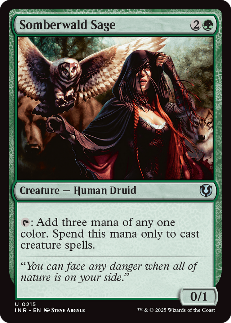 Somberwald Sage [Innistrad Remastered] | Chromatic Games