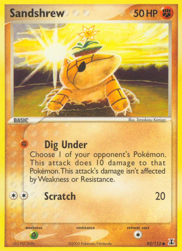 Sandshrew (82/113) [EX: Delta Species] | Chromatic Games