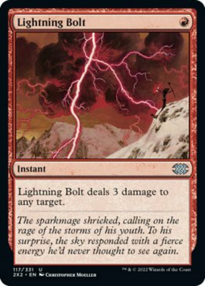 Lightning Bolt [Double Masters 2022] | Chromatic Games