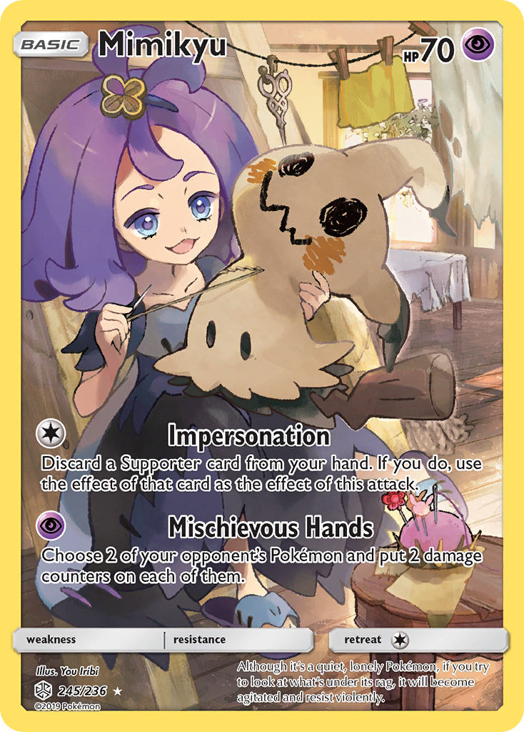 Mimikyu (245/236) [Sun & Moon: Cosmic Eclipse] | Chromatic Games