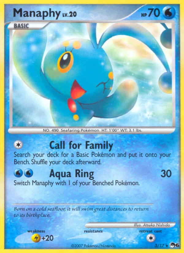 Manaphy (3/17) [POP Series 6] | Chromatic Games