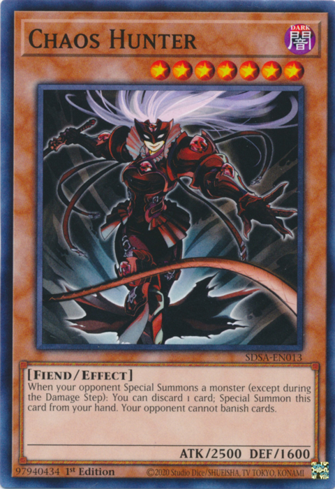 Chaos Hunter [SDSA-EN013] Common | Chromatic Games