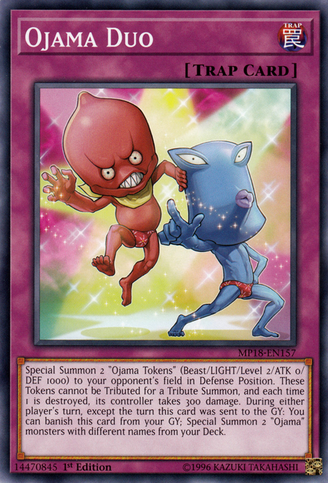 Ojama Duo [MP18-EN157] Common | Chromatic Games