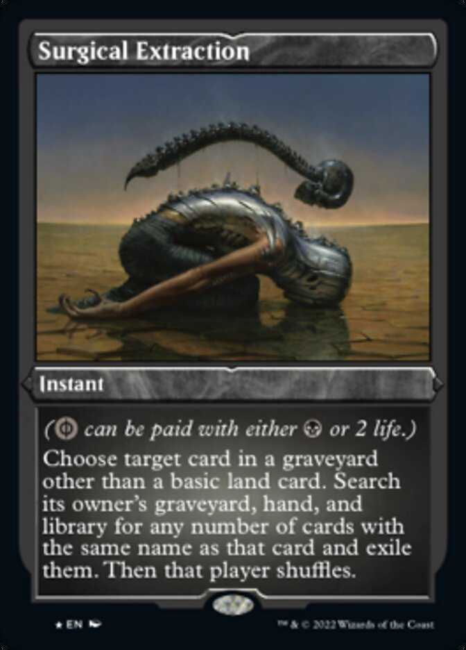 Surgical Extraction (Foil Etched) [Double Masters 2022] | Chromatic Games