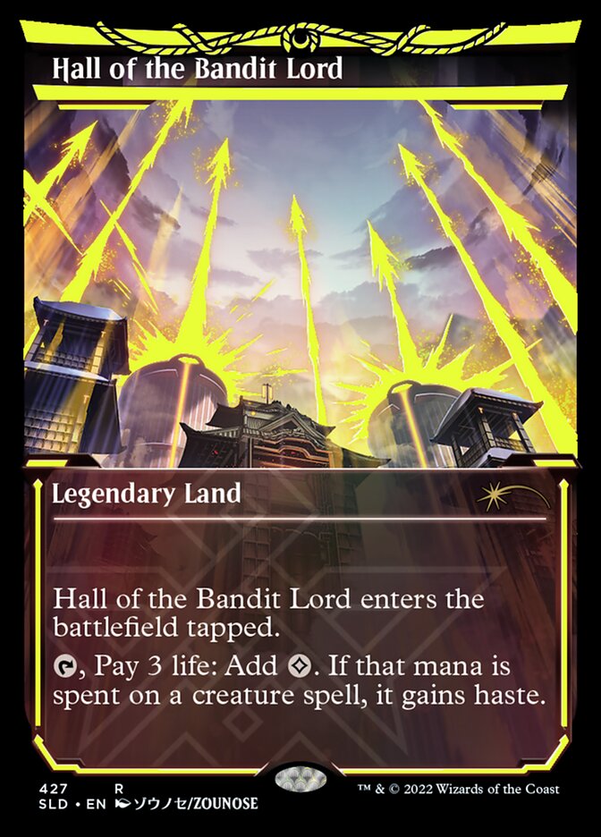 Hall of the Bandit Lord (Neon Ink Yellow) [Secret Lair Drop Series] | Chromatic Games