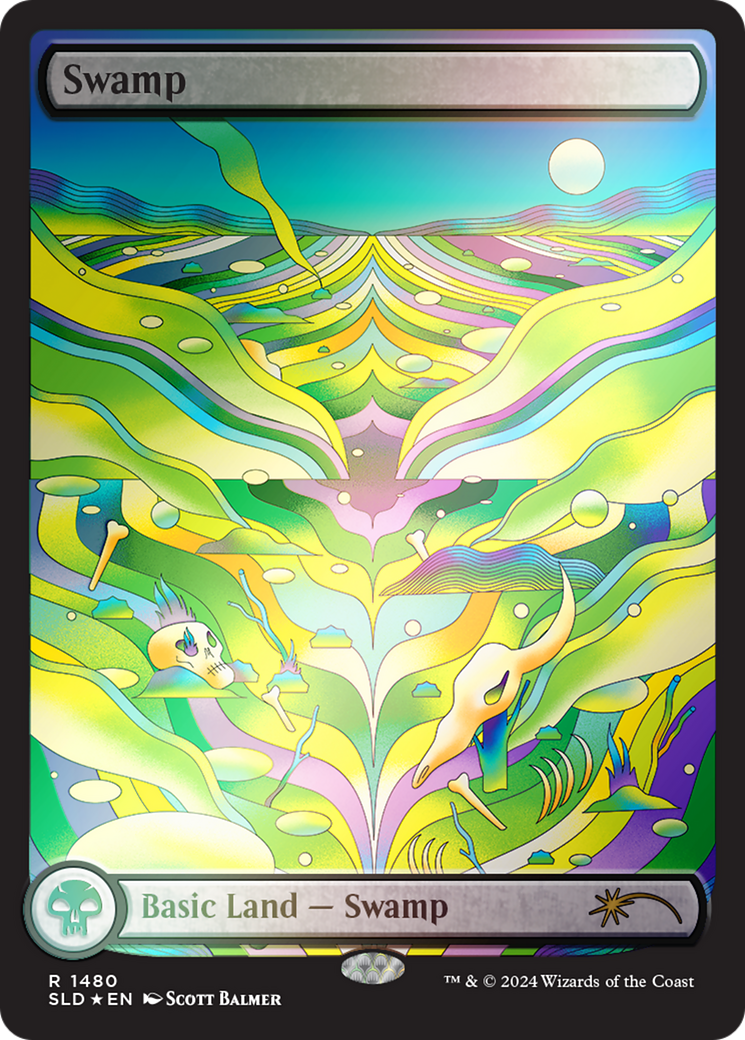 Swamp (1480) [Secret Lair Drop Series] | Chromatic Games