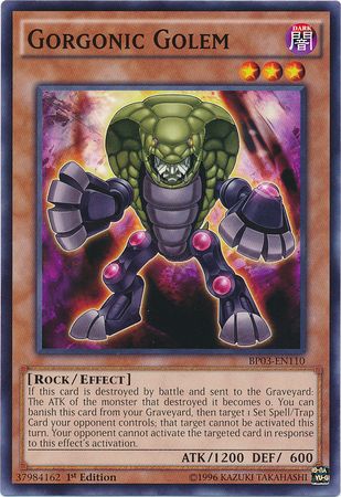 Gorgonic Golem [BP03-EN110] Common | Chromatic Games