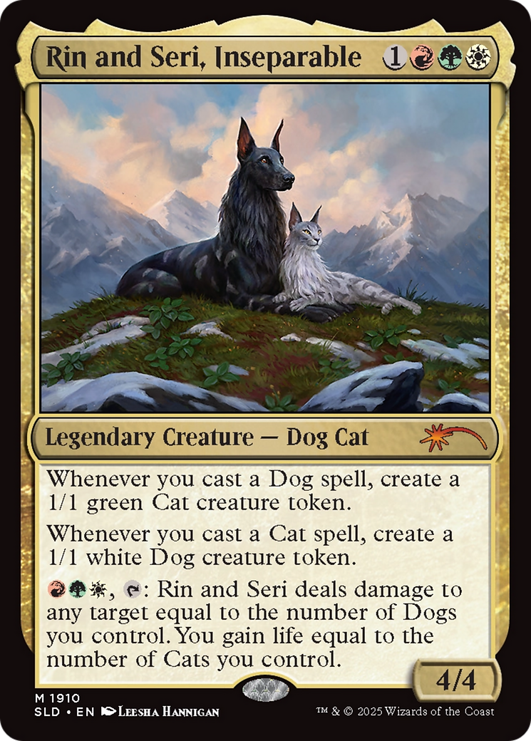 Rin and Seri, Inseparable (1910) [Secret Lair Drop Series] | Chromatic Games
