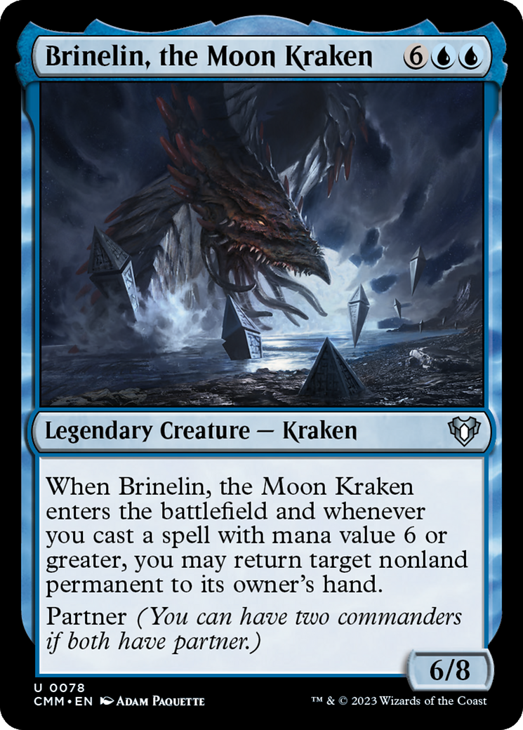 Brinelin, the Moon Kraken [Commander Masters] | Chromatic Games