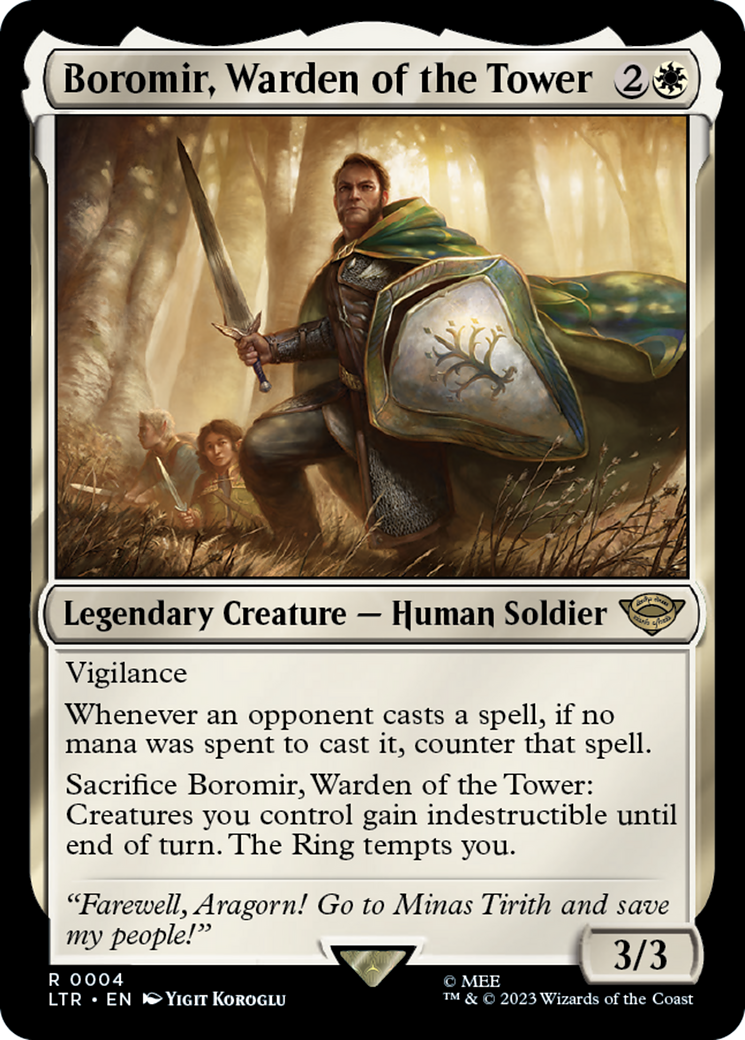 Boromir, Warden of the Tower [The Lord of the Rings: Tales of Middle-Earth] | Chromatic Games