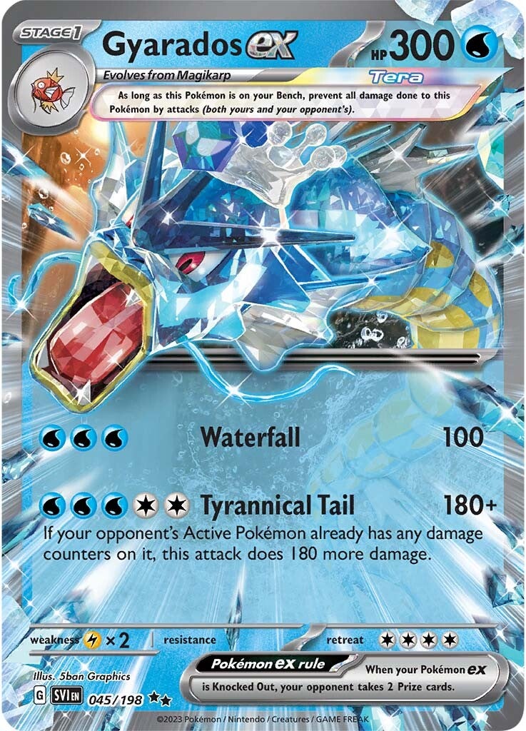 Gyarados ex (045/198) [Scarlet & Violet: Base Set] | Chromatic Games