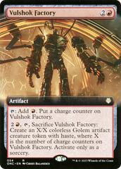 Vulshok Factory (Extended Art) [Phyrexia: All Will Be One Commander] | Chromatic Games