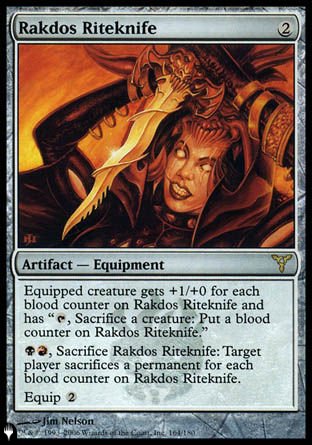 Rakdos Riteknife [The List] | Chromatic Games