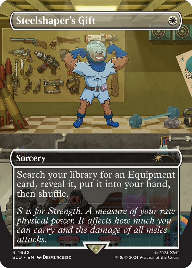 Steelshaper's Gift (Rainbow Foil) [Secret Lair Drop Series] | Chromatic Games