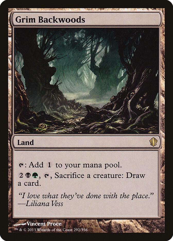 Grim Backwoods 292/356 (Commander 2013)  | Chromatic Games