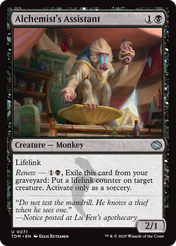 Alchemist's Assistant [Tarkir: Dragonstorm] | Chromatic Games