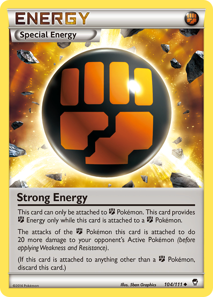 Strong Energy (104/111) [XY: Furious Fists] | Chromatic Games