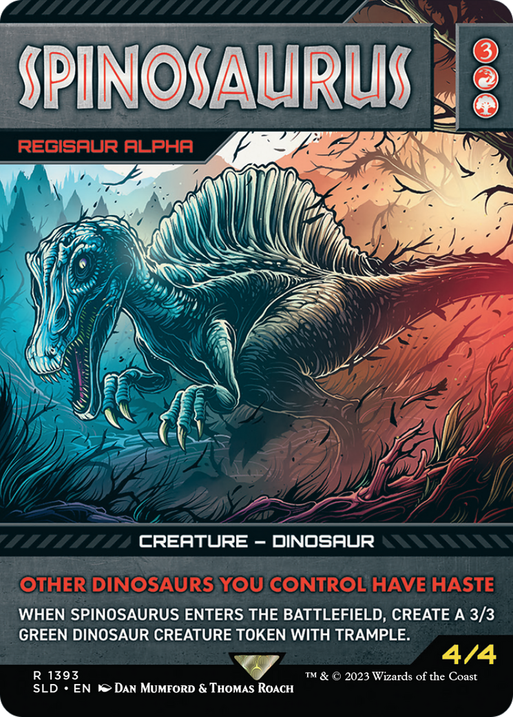 Spinosaurus - Regisaur Alpha [Secret Lair Drop Series] | Chromatic Games