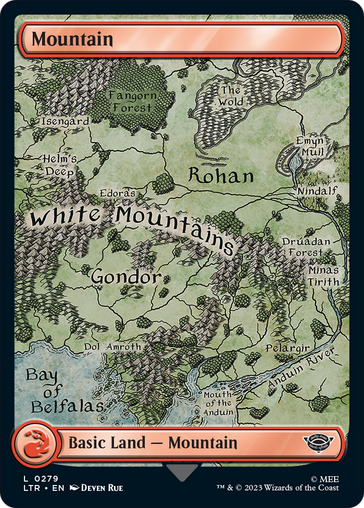 Mountain (279) [The Lord of the Rings: Tales of Middle-Earth] | Chromatic Games