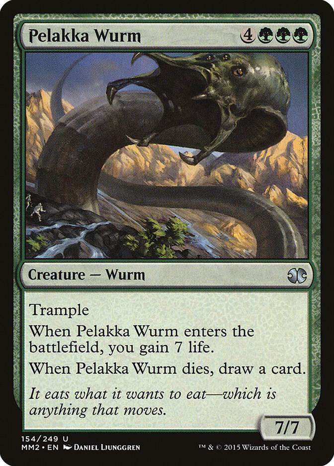 Pelakka Wurm 154/249 (Modern Masters 2015)  | Chromatic Games