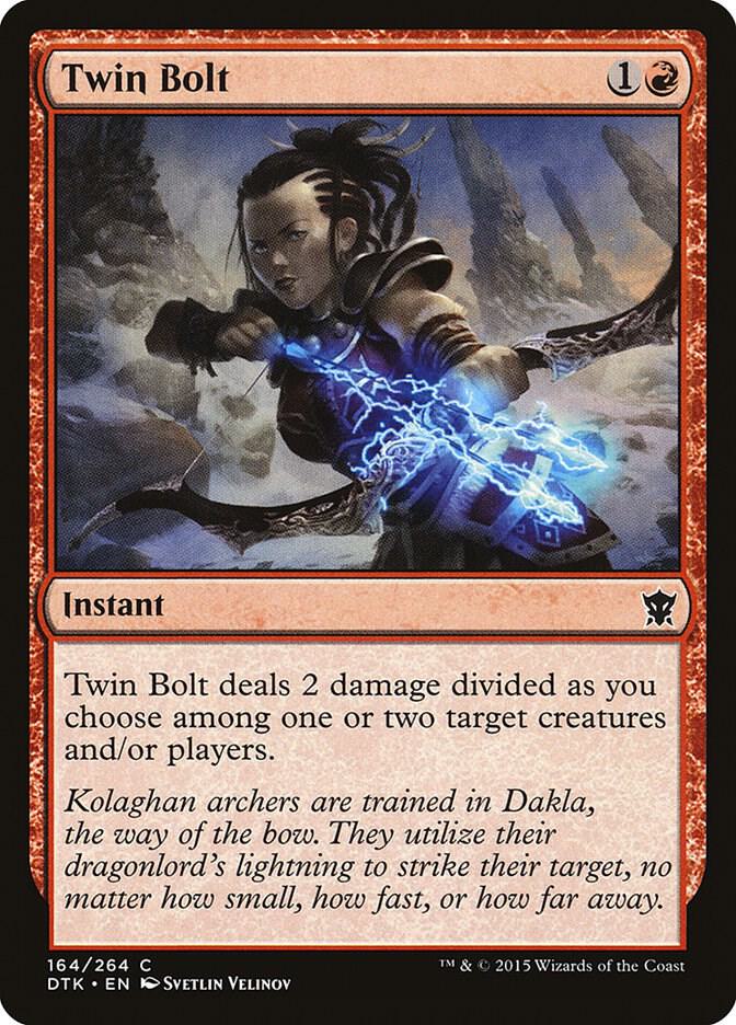 Twin Bolt 164/264 (Dragons of Tarkir)  | Chromatic Games
