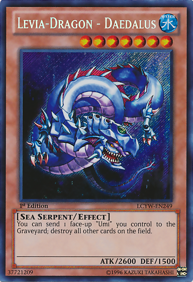 Levia-Dragon - Daedalus [LCYW-EN249] Secret Rare | Chromatic Games