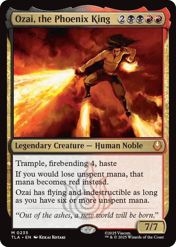 Ozai the Phoenix King 235 (Avatar: The Last Airbender)  | Chromatic Games