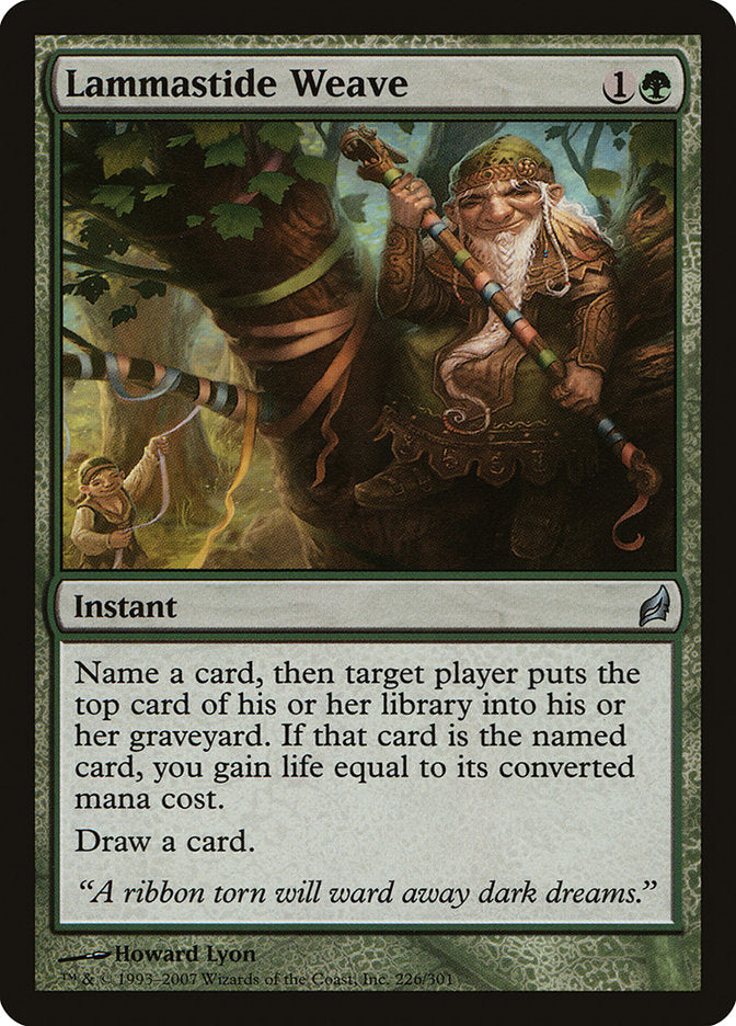 Lammastide Weave 226/301 (Lorwyn)  - Foil | Chromatic Games