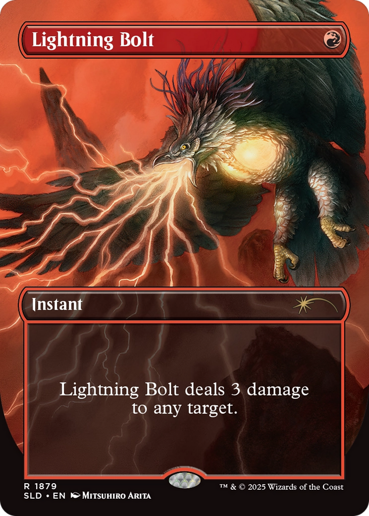 Lightning Bolt (1879) (Rainbow Foil) [Secret Lair Drop Series] | Chromatic Games
