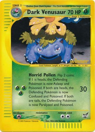 Dark Venusaur (7) (Jumbo Card) [Best of Promos] | Chromatic Games