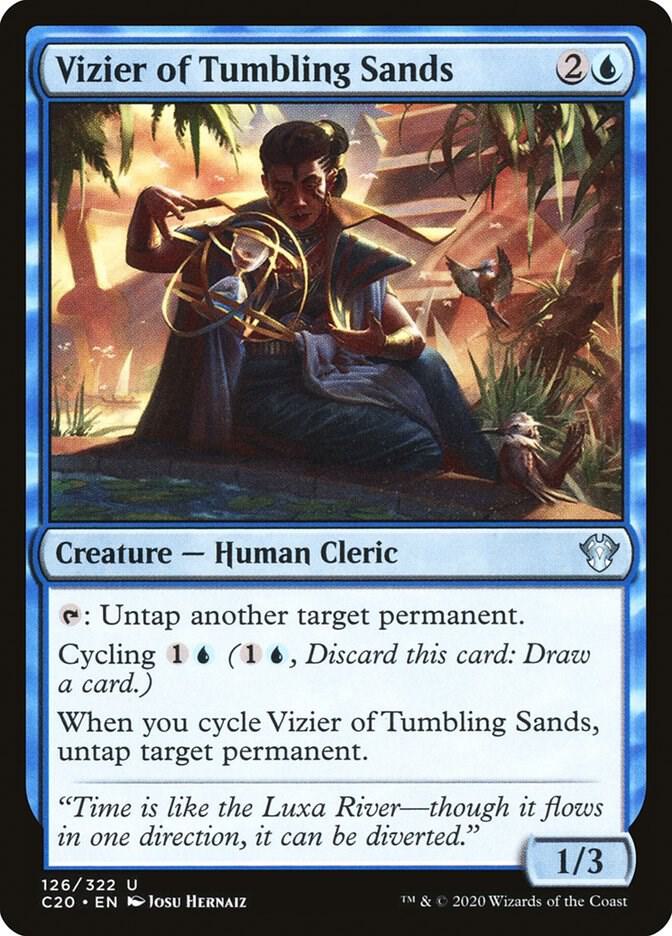 Vizier of Tumbling Sands 126/322 (Commander 2020)  | Chromatic Games