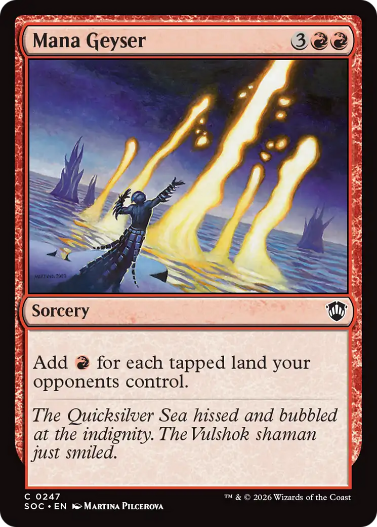 Mana Geyser [Secrets of Strixhaven Commander] | Chromatic Games