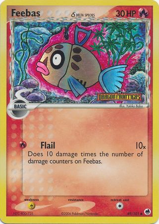 Feebas (49/101) (Delta Species) (Stamped) [EX: Dragon Frontiers] | Chromatic Games