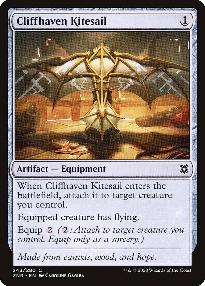 Cliffhaven Kitesail 243/280 (Zendikar Rising)  - Foil | Chromatic Games
