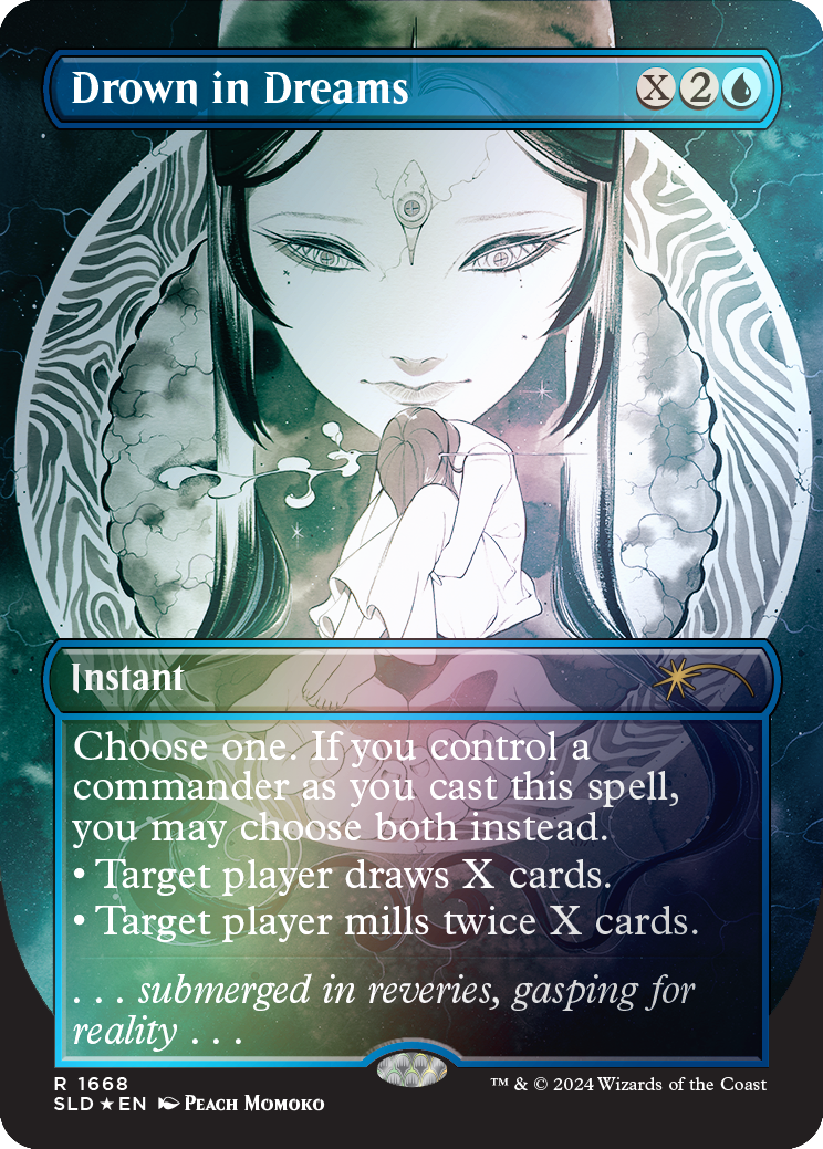 Drown in Dreams (Rainbow Foil) [Secret Lair Drop Series] | Chromatic Games