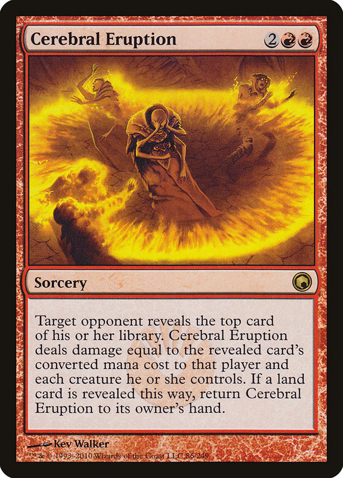 Cerebral Eruption 86/249 (Scars of Mirrodin)  | Chromatic Games