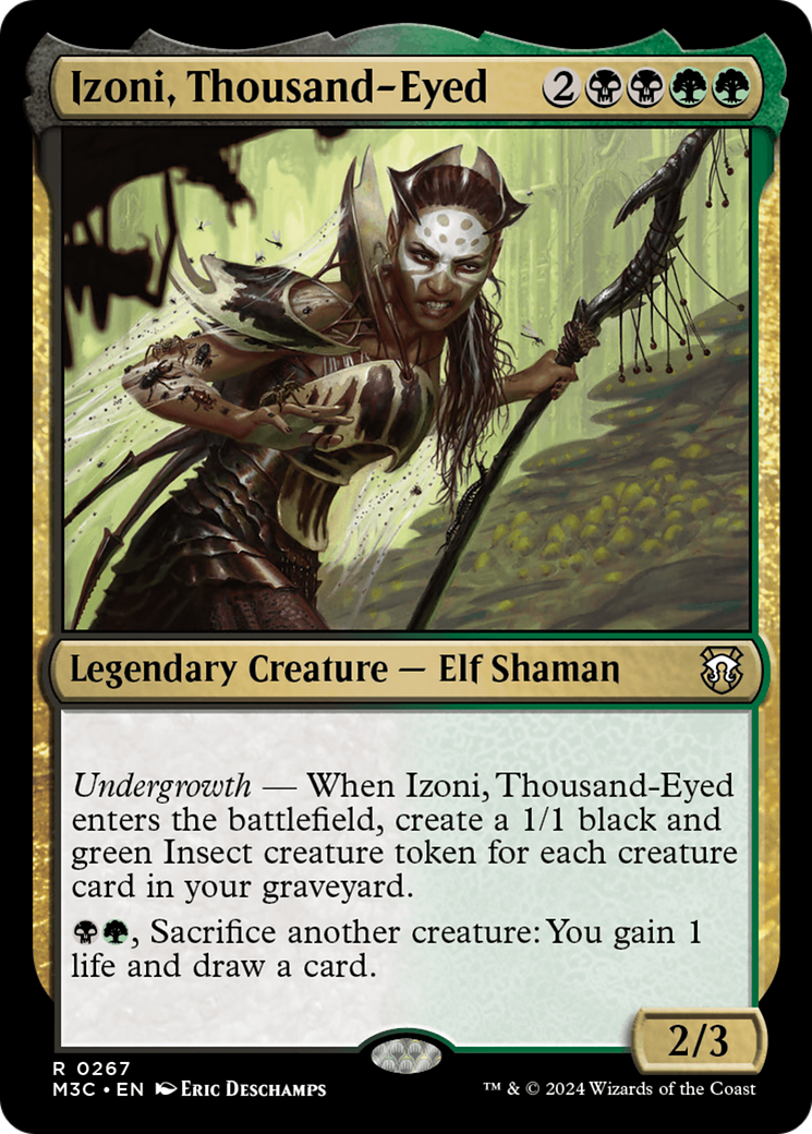 Izoni, Thousand-Eyed [Modern Horizons 3 Commander] | Chromatic Games