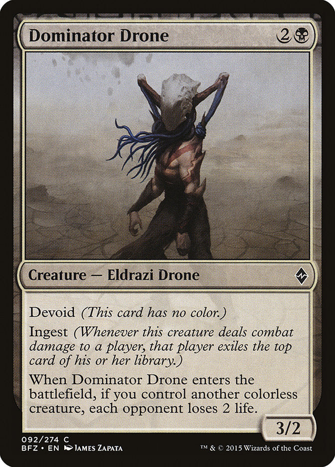 Dominator Drone 92/274 (Battle for Zendikar)  | Chromatic Games