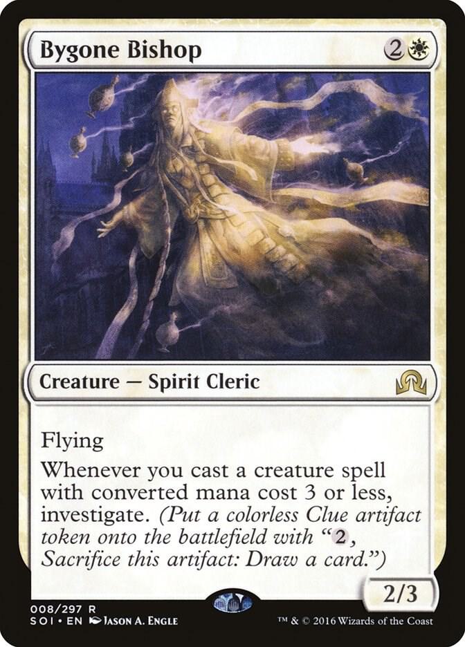 Bygone Bishop 8/297 (Shadows over Innistrad)  - Foil | Chromatic Games
