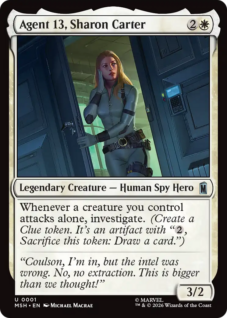 Agent 13, Sharon Carter [Marvel Super Heroes] | Chromatic Games