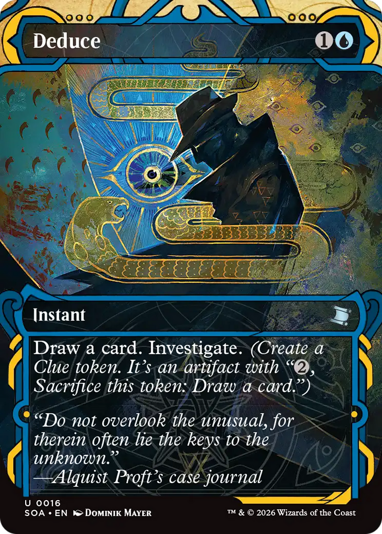 Deduce [Secrets of Strixhaven: Mystical Archive] | Chromatic Games