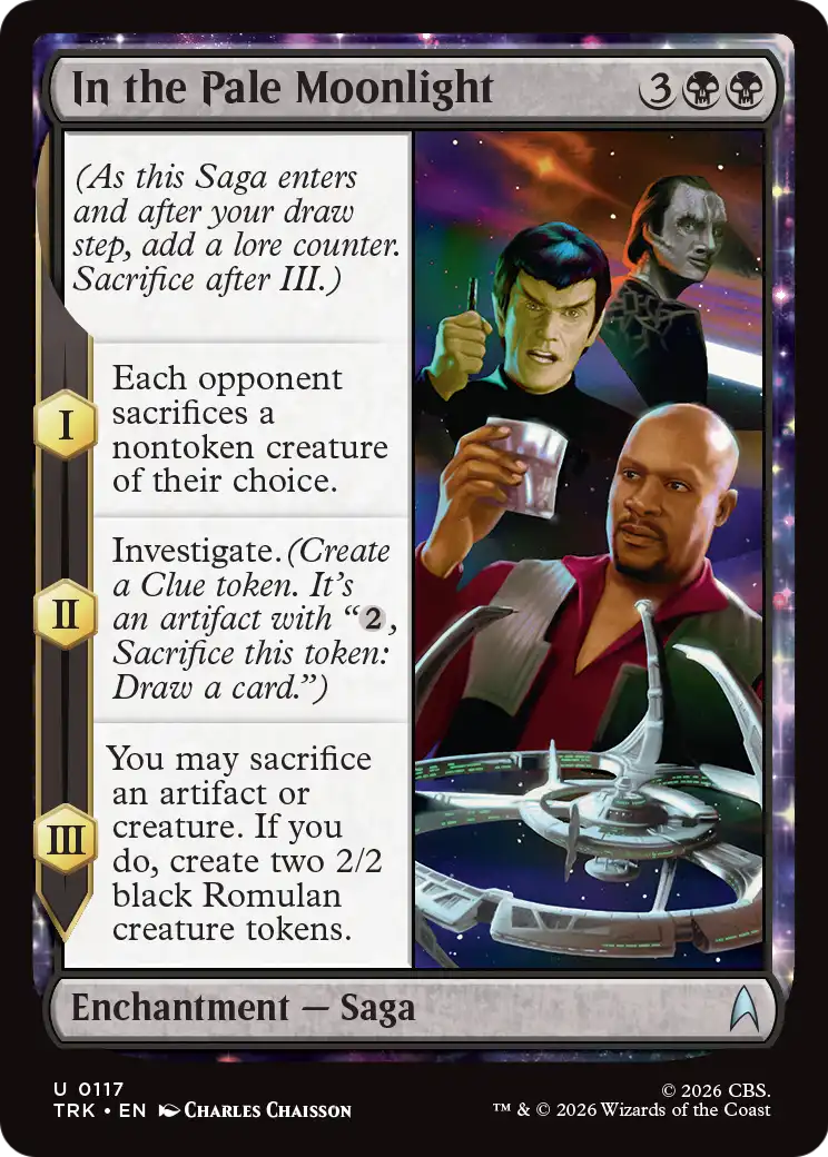 In the Pale Moonlight [Star Trek] | Chromatic Games