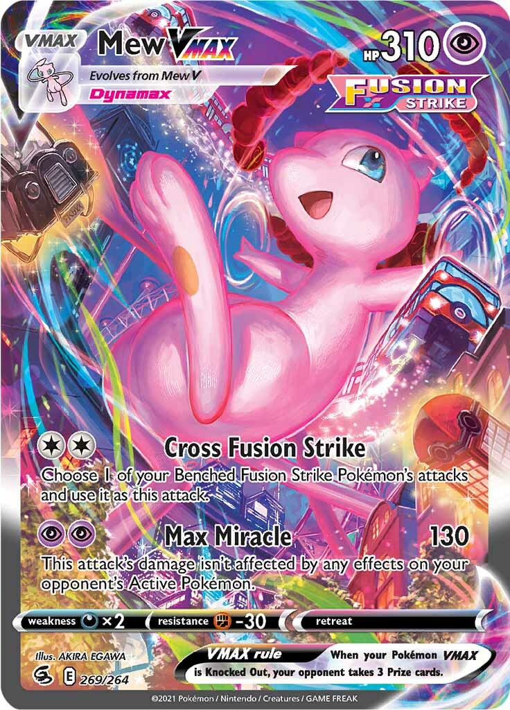 Mew VMAX (269/264) [Sword & Shield: Fusion Strike] | Chromatic Games