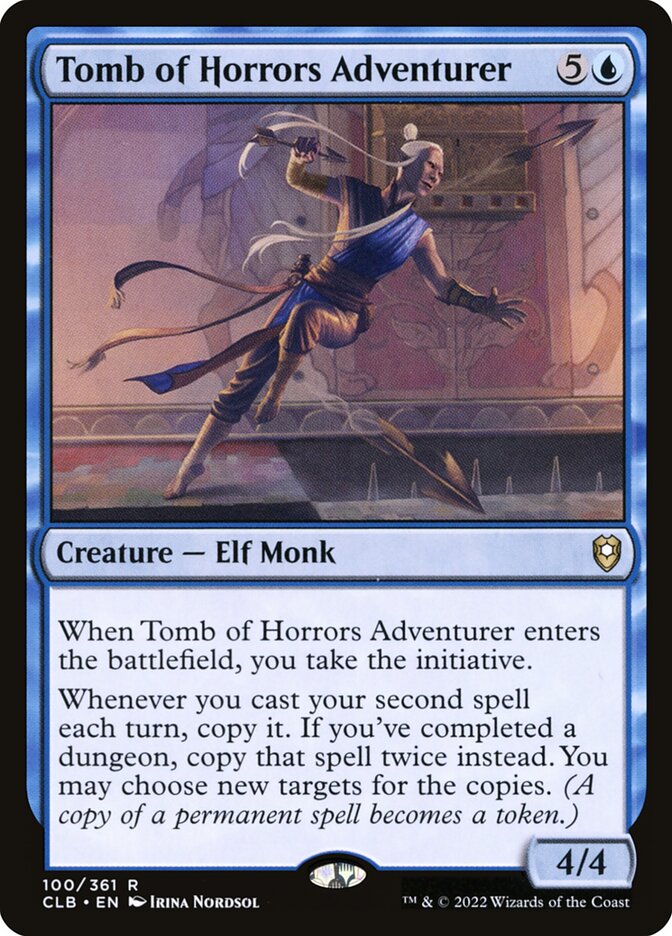 Tomb of Horrors Adventurer 100 (Commander Legends: Battle for Baldur's Gate)  - Foil | Chromatic Games