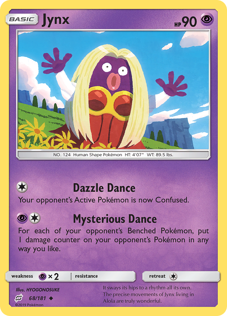 Jynx (68/181) [Sun & Moon: Team Up] | Chromatic Games